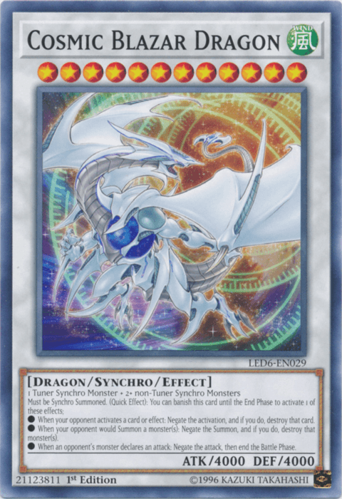 Cosmic Blazar Dragon [LED6-EN029] Common (ONLINE ORDER ONLY)