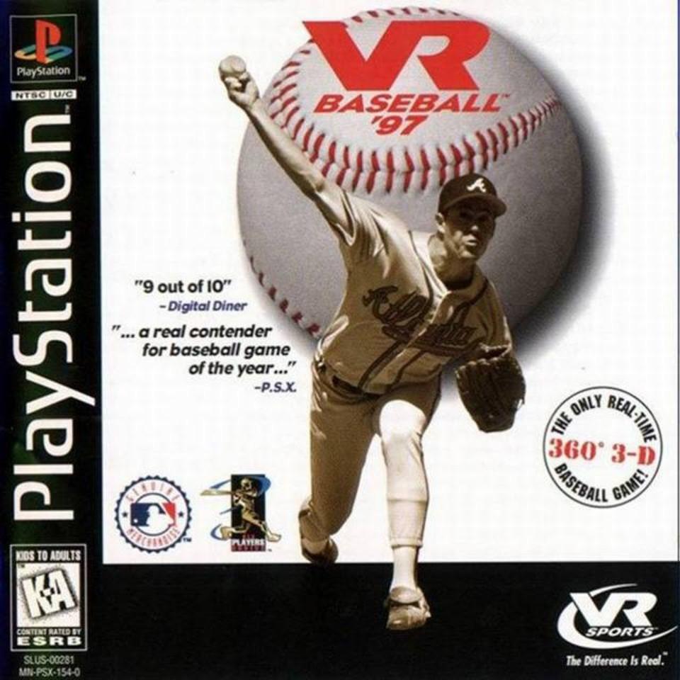 VR Baseball '97 (Playstation) (ONLINE ORDER ONLY)