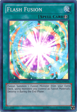 Flash Fusion [DRLG-EN016] Super Rare (ONLINE ORDER ONLY)