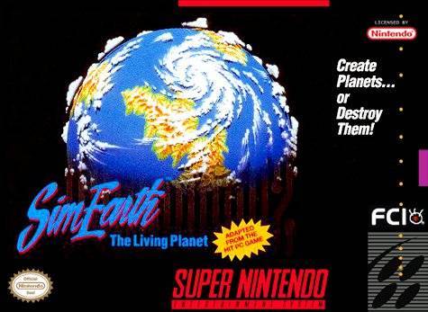 SimEarth the Living Planet (Super Nintendo) (Online Order Only)