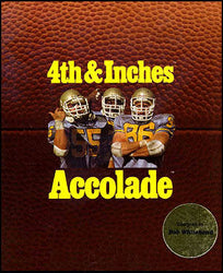 4th & Inches w/ Team Construction Disk (Commodore 64/128) (Online Order Only)