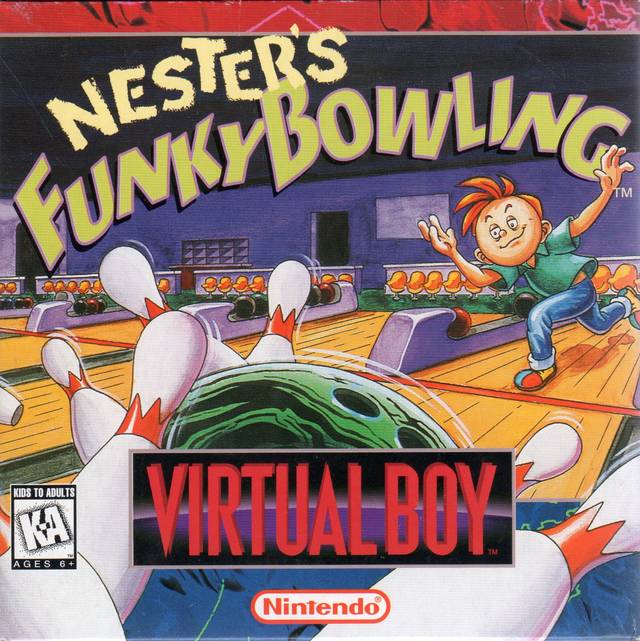 Nester's Funky Bowling (Virtual Boy) (ONLINE ORDER ONLY)