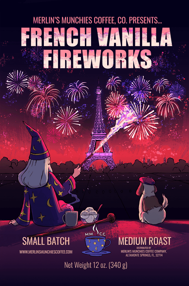 French Vanilla Fireworks 12oz (ONLINE ORDER ONLY)