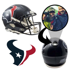 Houston Texans NFL Mini Helmet - Picture Inside (Online Order Only) (ONLINE ORDER ONLY)