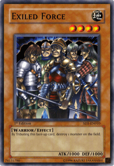 Exiled Force [SD5-EN010] Common (ONLINE ORDER ONLY)