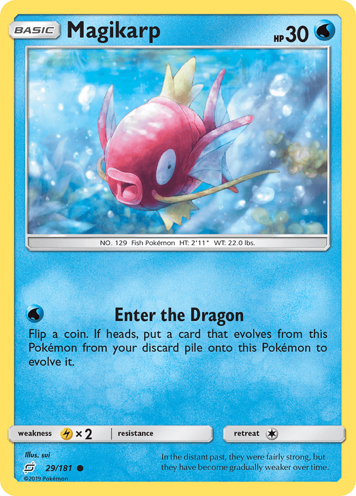 Magikarp (29/181) [Sun & Moon: Team Up] (Online Only)