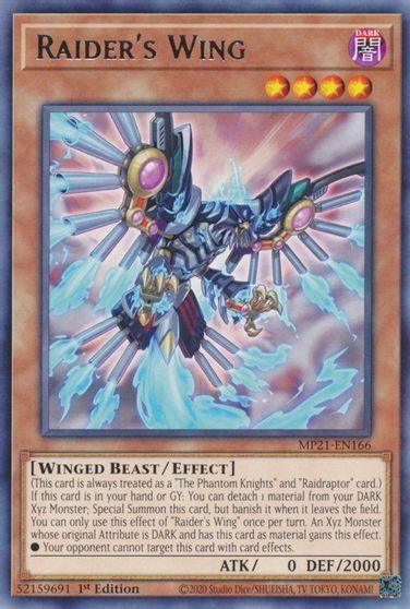 Raider's Wing [MP21-EN166] Rare (ONLINE ORDER ONLY)