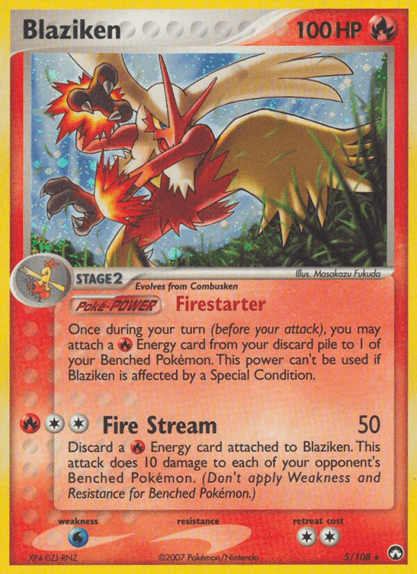 Blaziken (5/108) [EX: Power Keepers] (Online Only)