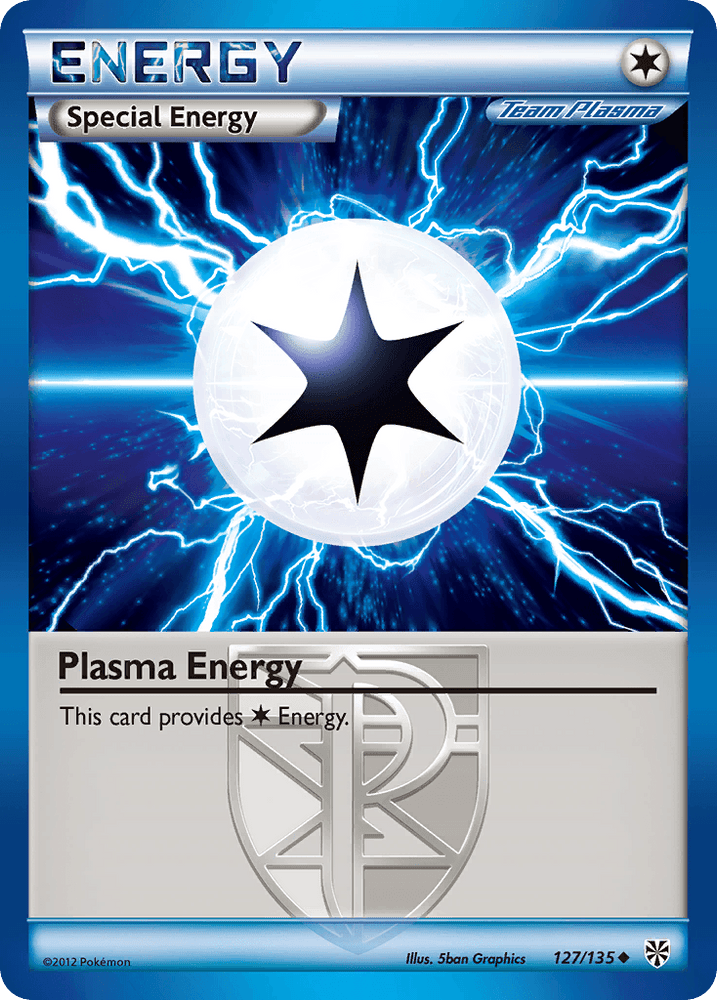 Plasma Energy (127/135) [Black & White: Plasma Storm] (Online Only)