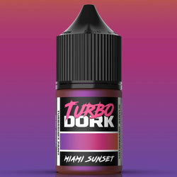 Turbo Dork: TurboShift Acrylic Paint - Miami Sunset