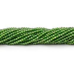 2.2mm Chrome Diopside Micro Faceted Round Beads 12.5 inch 180 pieces