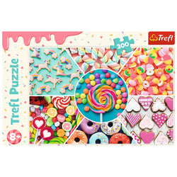Trefl Red 300 Piece Kids Puzzle - Sweets (ONLINE ORDER ONLY)