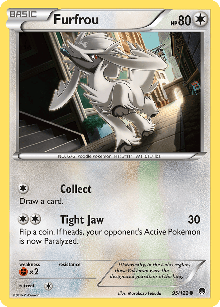 Furfrou (95/122) [XY: BREAKpoint] (Online Only)