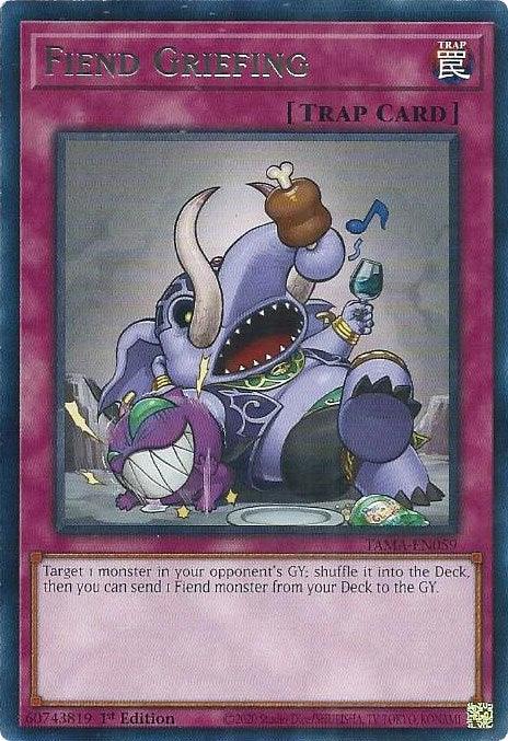 Fiend Griefing [TAMA-EN059] Rare (ONLINE ORDER ONLY)
