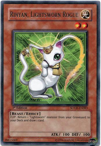 Rinyan, Lightsworn Rogue [SOVR-EN083] Rare (ONLINE ORDER ONLY)