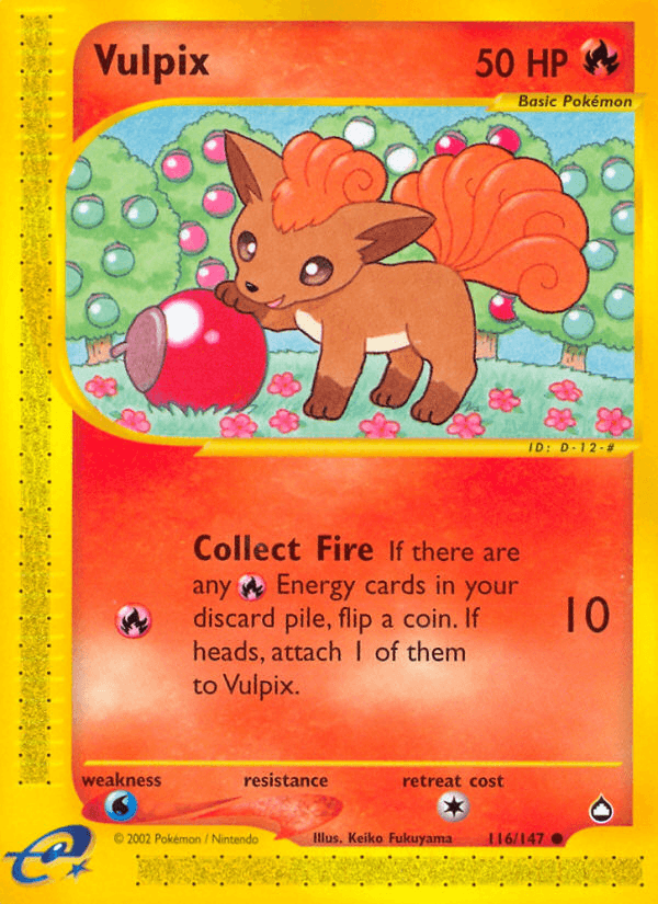Vulpix (116/147) [Aquapolis] (Online Only)