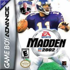 Madden 2002 - GameBoy Advance (ONLINE ORDER ONLY)