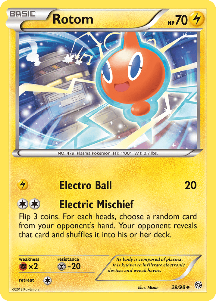 Rotom (29/98) [XY: Ancient Origins] (Online Only)