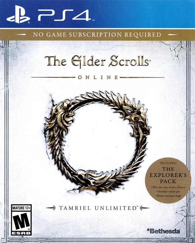 The Elder Scrolls Online: Tamriel Unlimited (Playstation 4) (Online Order Only)