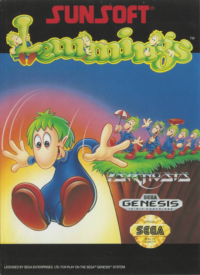 Lemmings (Sega Genesis) (ONLINE ORDER ONLY)