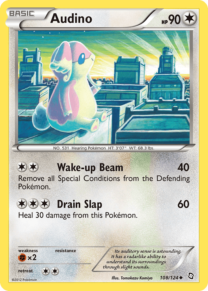 Audino (108/124) [Black & White: Dragons Exalted] (Online Only)