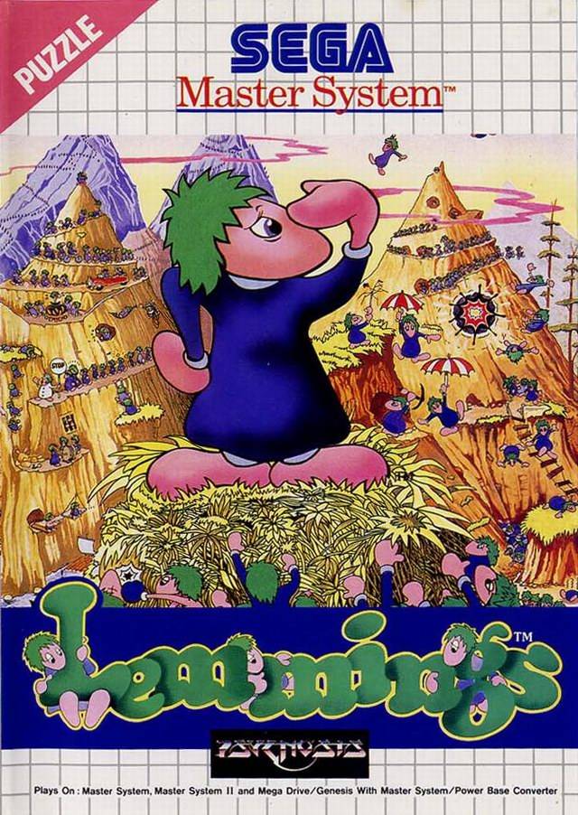 Lemmings (Sega Master System) (ONLINE ORDER ONLY)