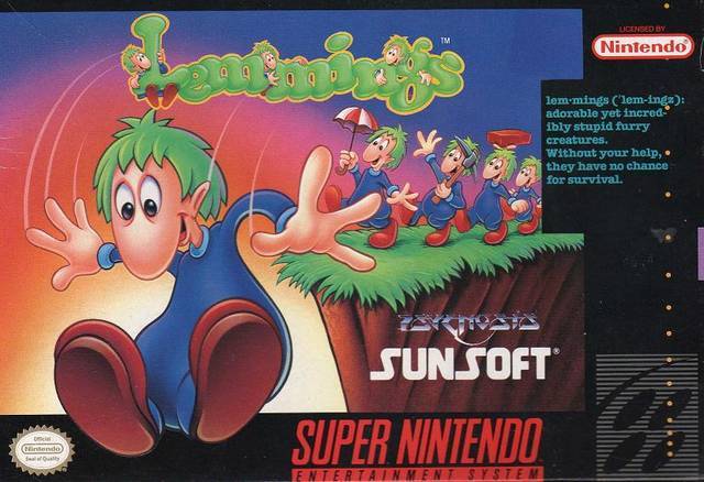 Lemmings (Super Nintendo) (Online Order Only)