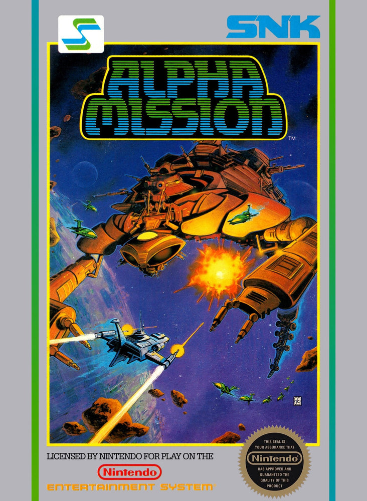 Alpha Mission (Nintendo NES) (Online Order Only)