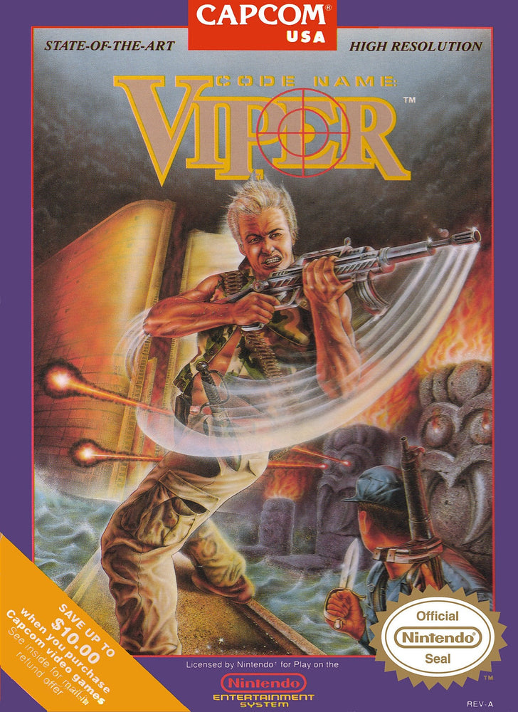 Code Name Viper (Nintendo NES) (Online Order Only)