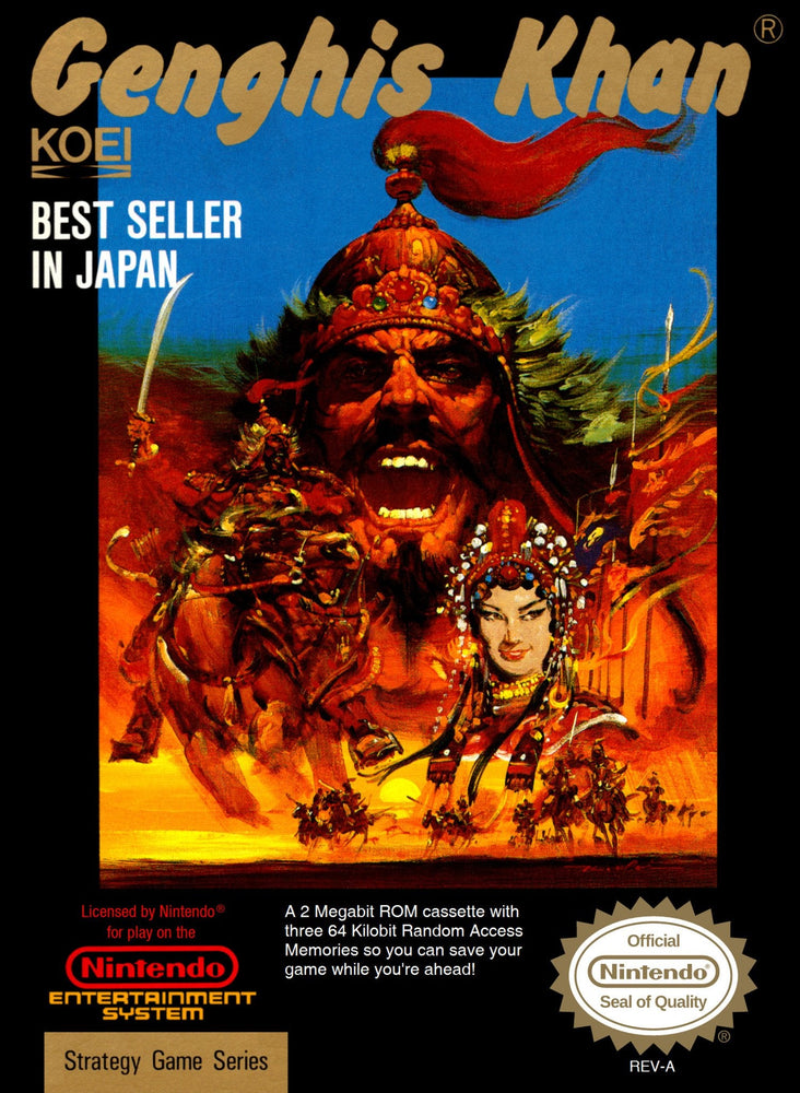 Genghis Khan (Nintendo NES) (Online Order Only)