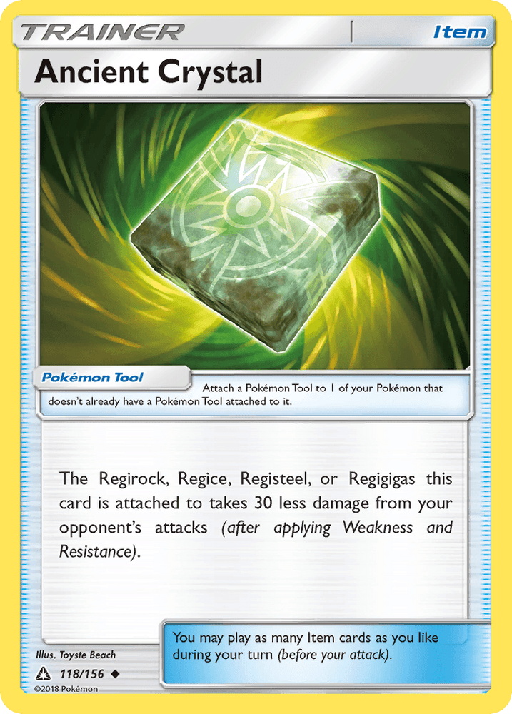 Ancient Crystal (118/156) [Sun & Moon: Ultra Prism] (Online Only)