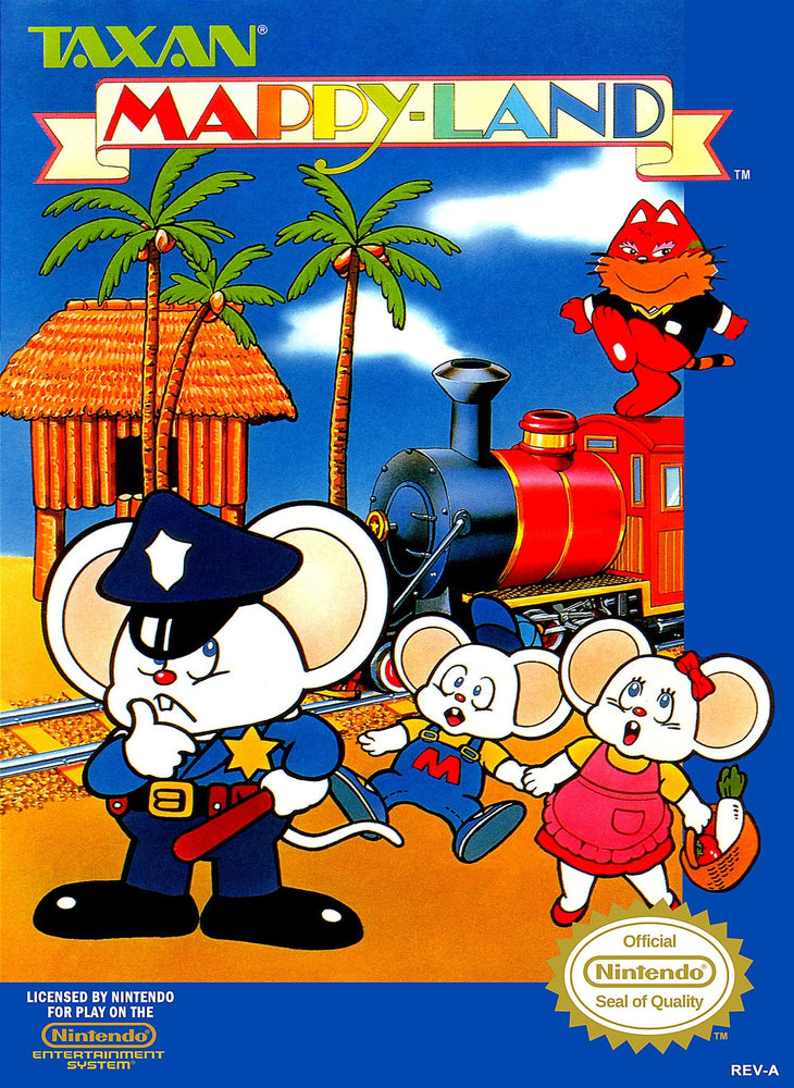 Mappy-Land (Nintendo NES) (Online Order Only)