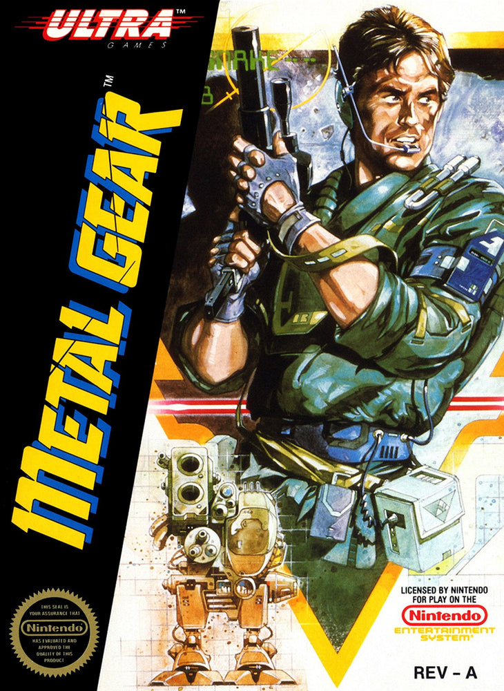 Metal Gear (Nintendo NES) (Online Order Only)