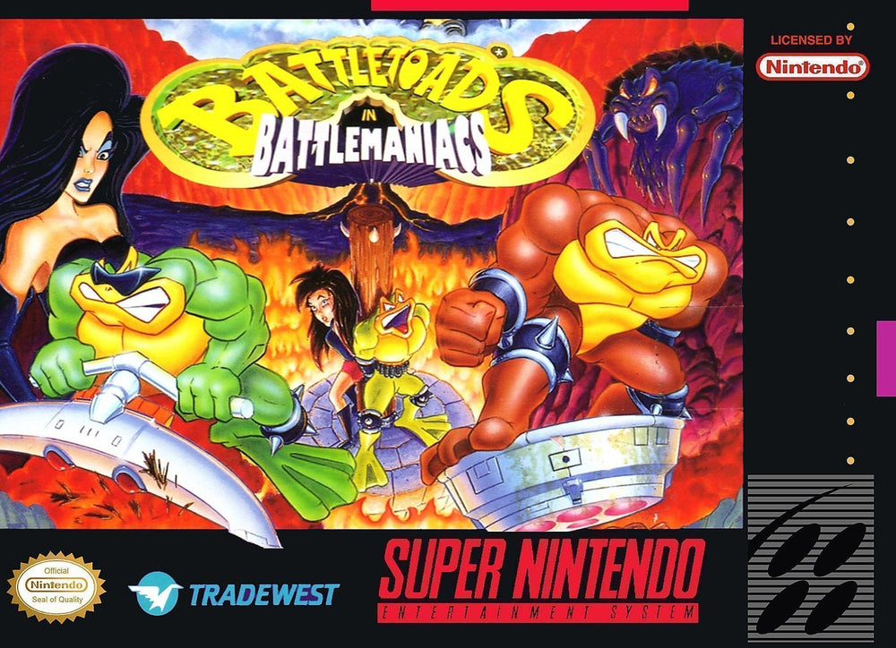Battletoads In Battlemaniacs (Super Nintendo) (Online Only)