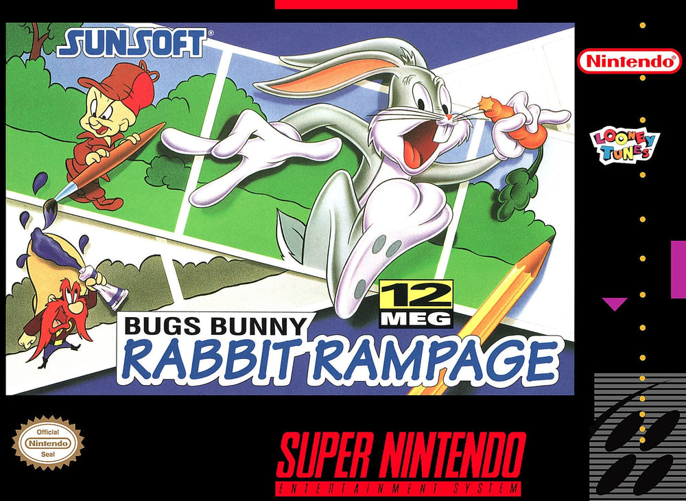 Bugs Bunny Rabbit Rampage (Super Nintendo) (Online Order Only)
