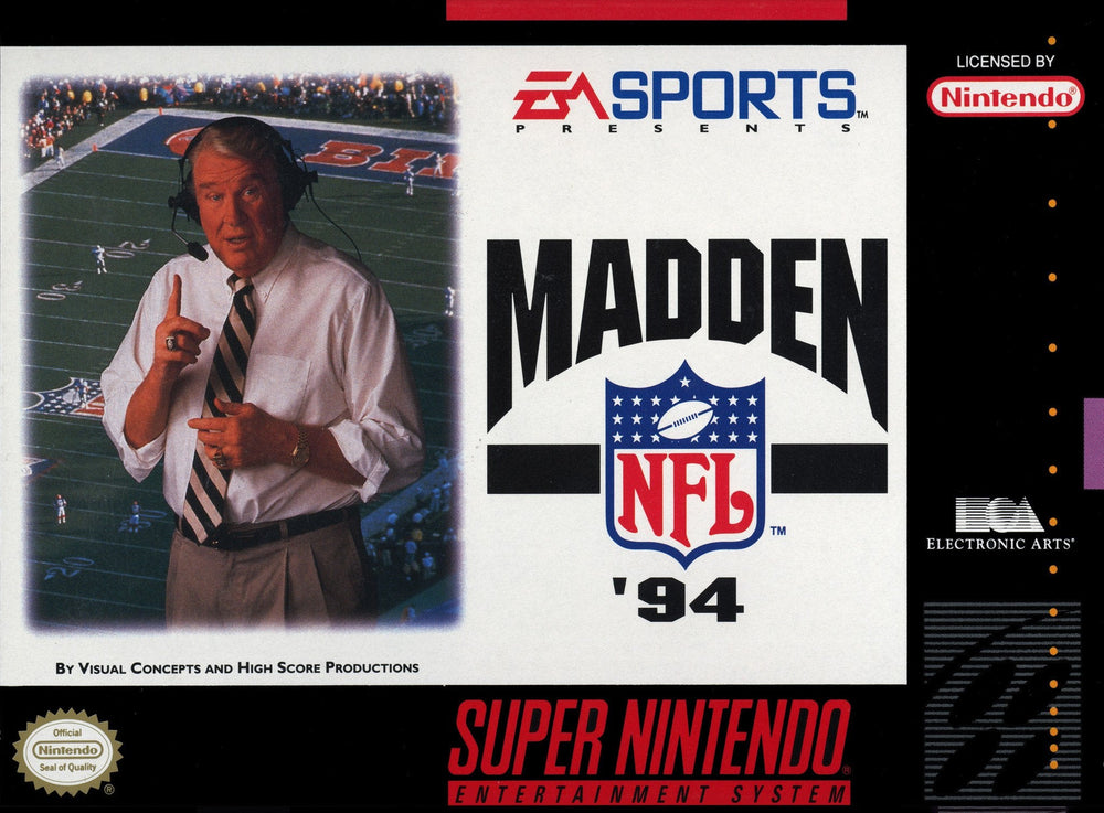 Madden NFL '94 (Super Nintendo) (Online Order Only)
