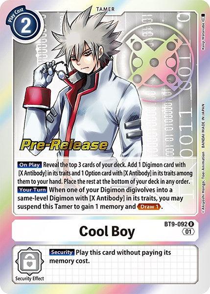 Cool Boy [BT9-092] [X Record Pre-Release Promos] (ONLINE ORDER ONLY)
