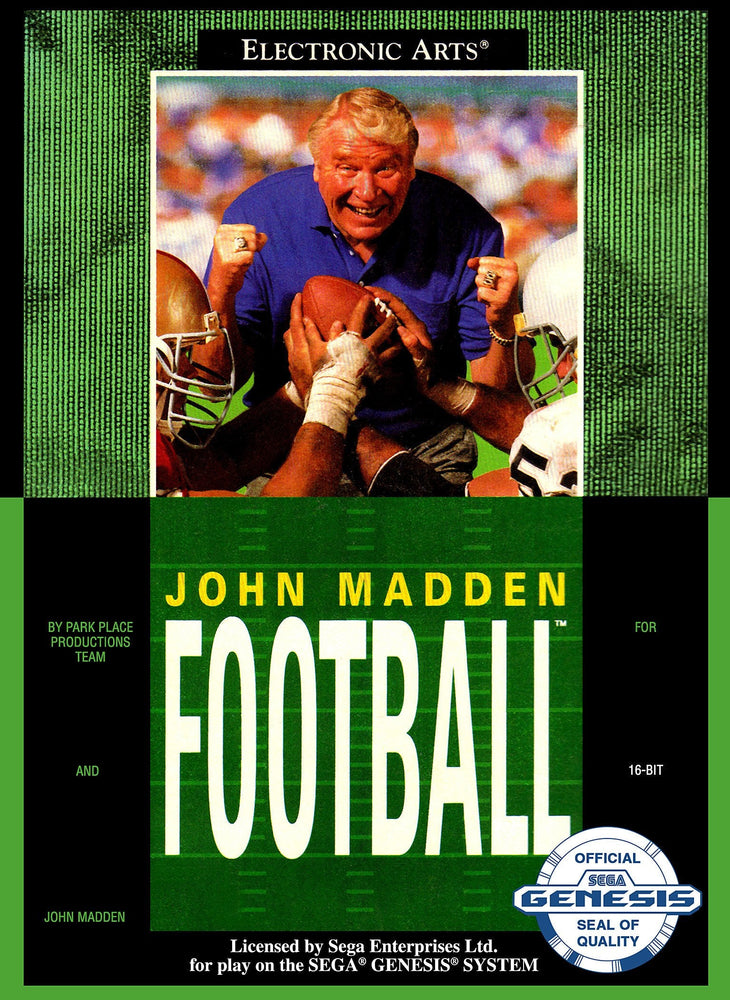 John Madden Football (Sega Genesis) (ONLINE ORDER ONLY)
