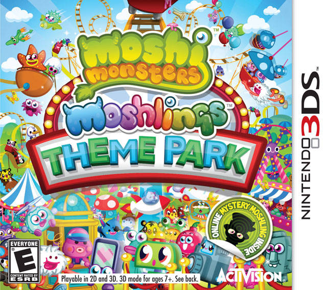 Moshi Monsters: Moshlings Theme Park (Nintendo 3DS) (ONLINE ORDER ONLY)