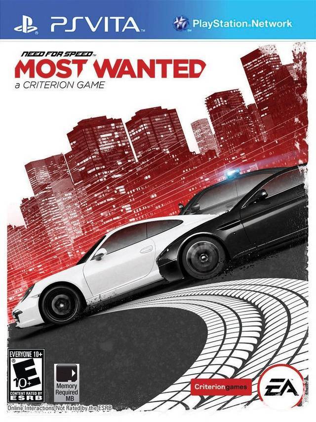 Need For Speed: Most Wanted (Playstation Vita) (ONLINE ORDER ONLY)