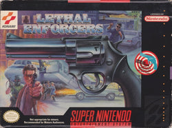 Lethal Enforcers with Konami Justifier Light Gun (Super Nintendo) (Online Only)