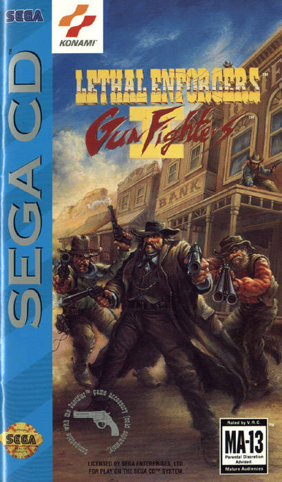 Lethal Enforcers II: Gun Fighters (Sega CD) (ONLINE ORDER ONLY)