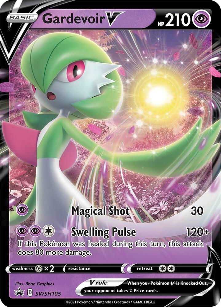Gardevoir V (SWSH105) [Sword & Shield: Black Star Promos] (Online Only)