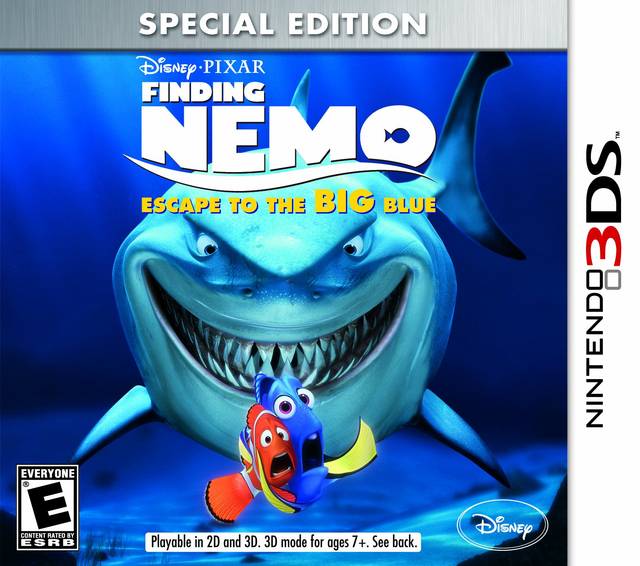 Finding Nemo: Escape To The BIG Blue Special Edition (Nintendo 3DS) (ONLINE ORDER ONLY)