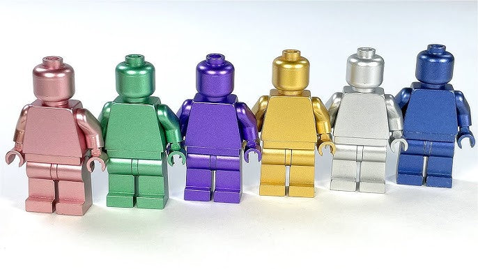 Monochrome Metallic Minifigure (ONLINE ORDER ONLY)