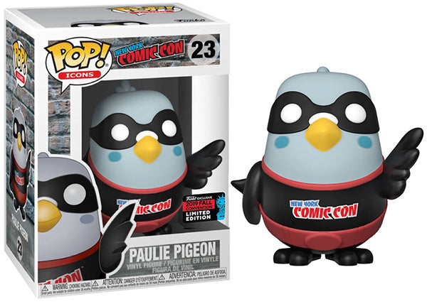 Paulie Pigeon (Black, New York Comic Con, Icons) 23 - Fall Convention Exclusive (Online Order Only)