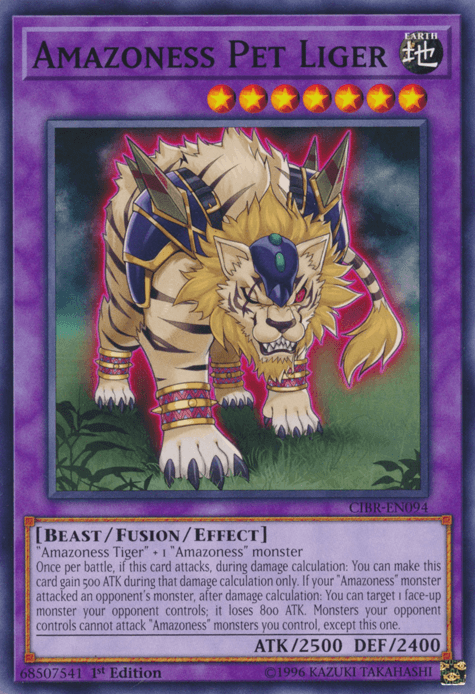 Amazoness Pet Liger [CIBR-EN094] Common (ONLINE ORDER ONLY)