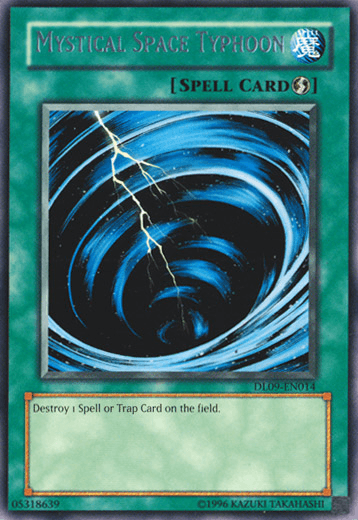 Mystical Space Typhoon (Silver) [DL09-EN014] Rare (ONLINE ORDER ONLY)