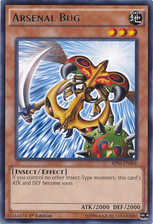 Arsenal Bug [BP03-EN004] Rare (ONLINE ORDER ONLY)
