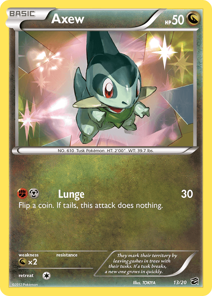 Axew (13/20) [Black & White: Dragon Vault] (Online Only)